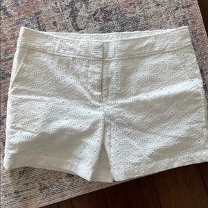 Vineyard Vines White Eyelet Shorts